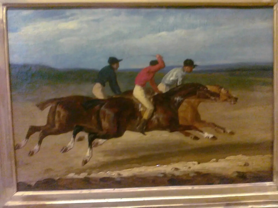 Ata Binenlerin Yarışı - Théodore Géricault