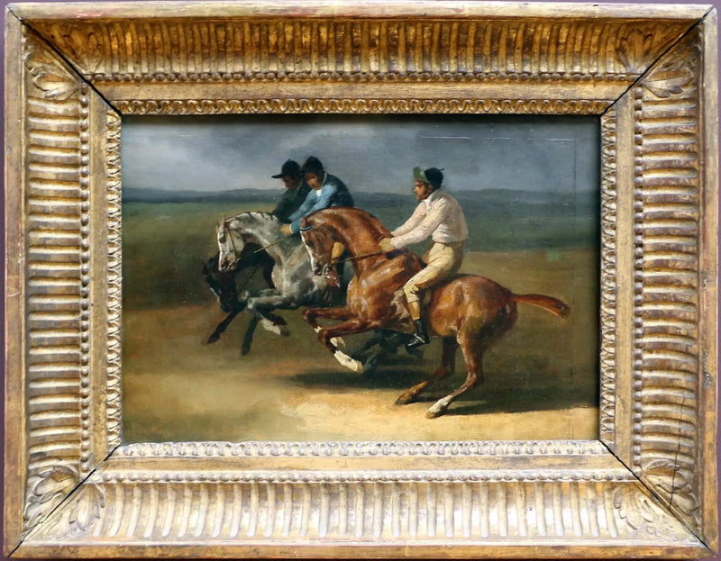 Ata Binenlerin Yarışı - Théodore Géricault