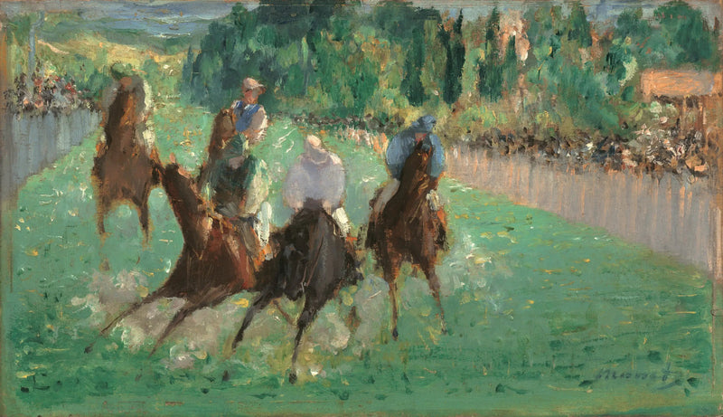Longchamp Yarışları - Édouard Manet