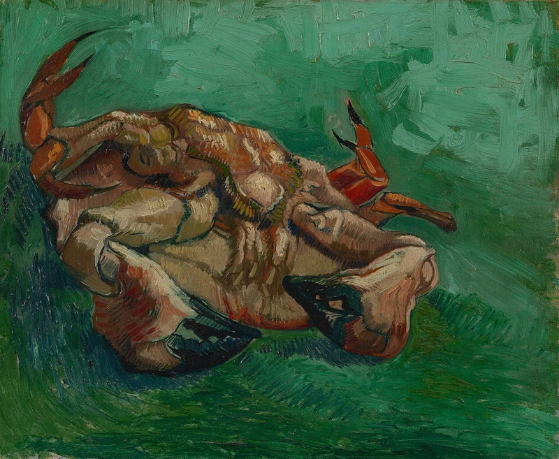 Yengeç, sırt üstü yatıyor - Vincent van Gogh