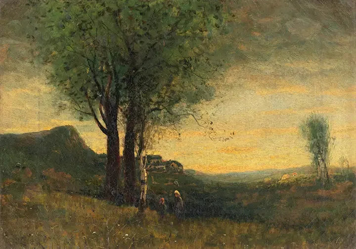 Alacakaranlık - Jean-Baptiste Camille Corot