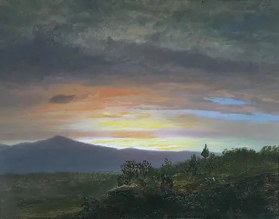 Alacakaranlık, Mont Ktaadn - Frederic Edwin Church