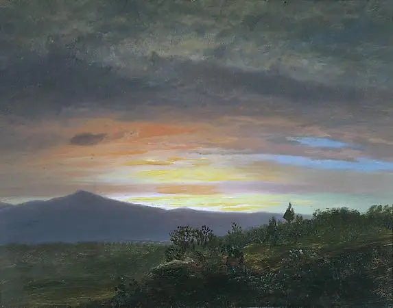 Alacakaranlık, Mont Ktaadn - Frederic Edwin Church