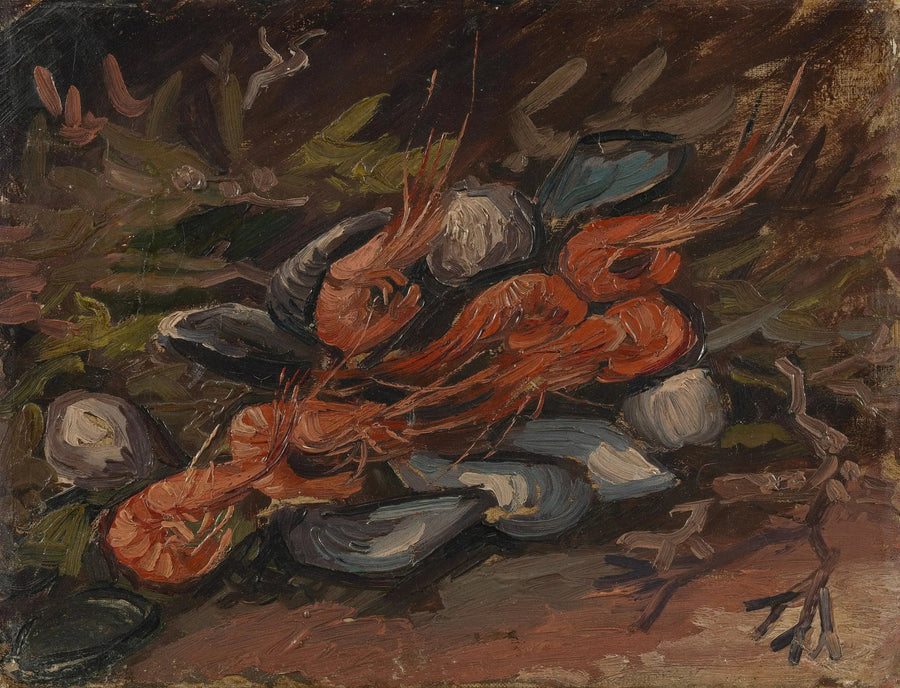 Karidesler ve midyeler - Vincent van Gogh