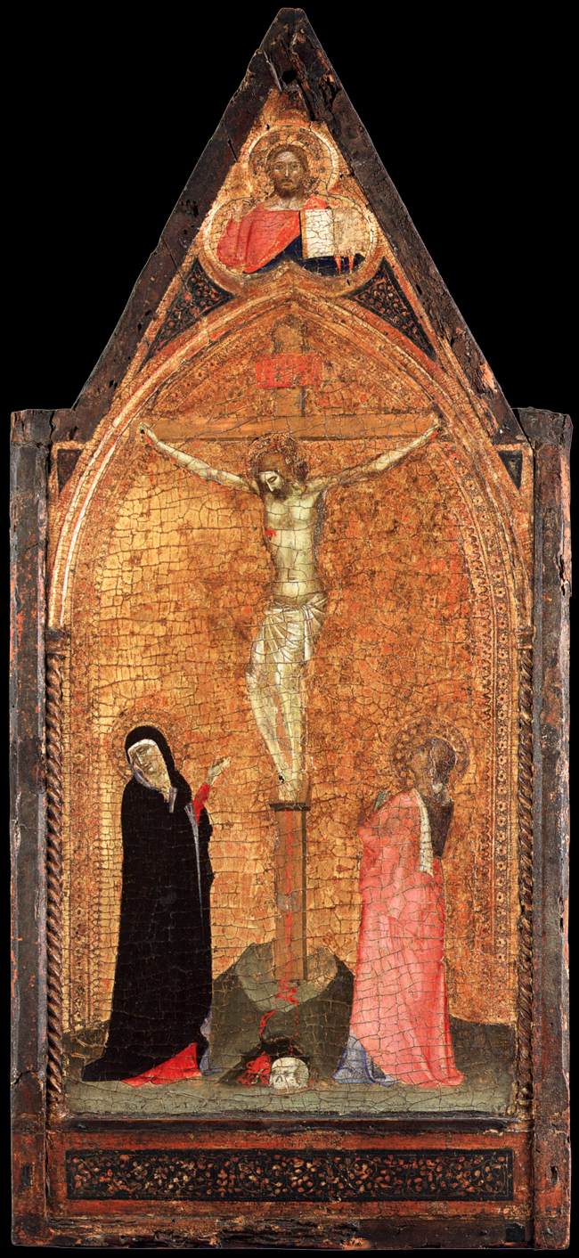 İsa'nın Çarmıha Gerilişi ve Bereketi - Bernardo Daddi