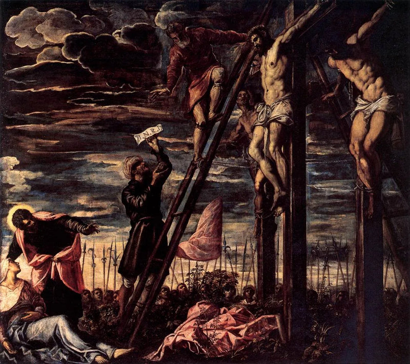 Çarmıha Geriliş - Jacopo Tintoretto