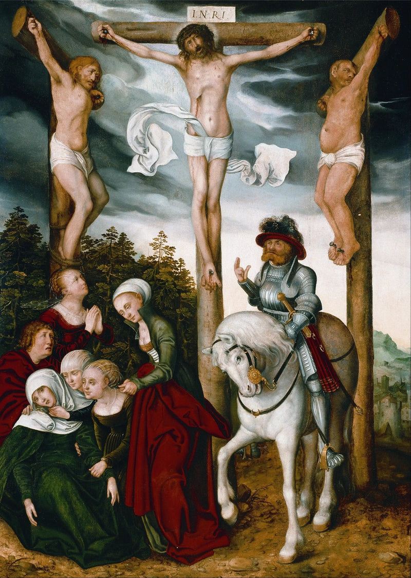 İncil Çarmıha Gerilişi - Lucas Cranach the Elder