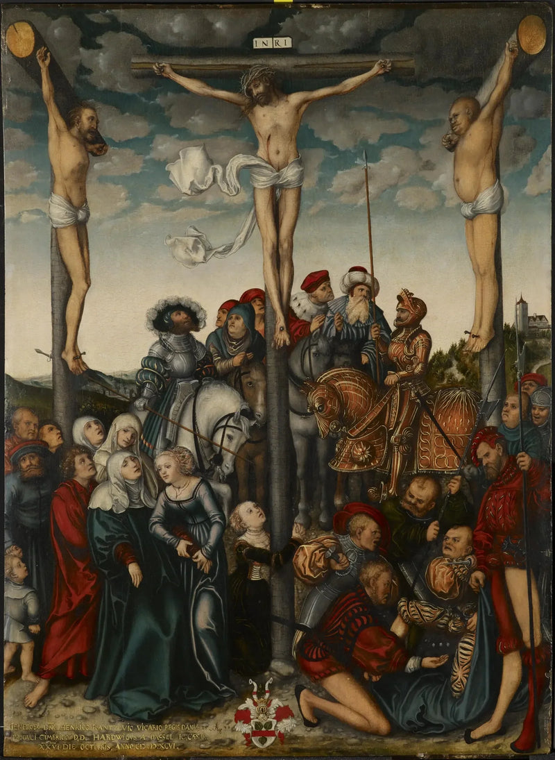 Çarmıha Geriliş - Lucas Cranach the Elder