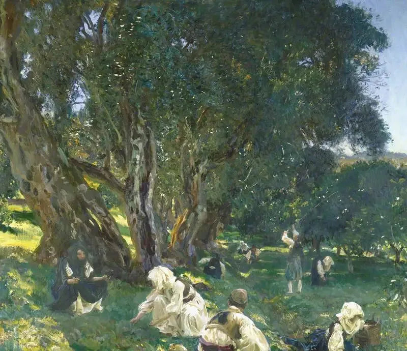 Arnavut Zeytin Toplayıcıları - John Singer Sargent