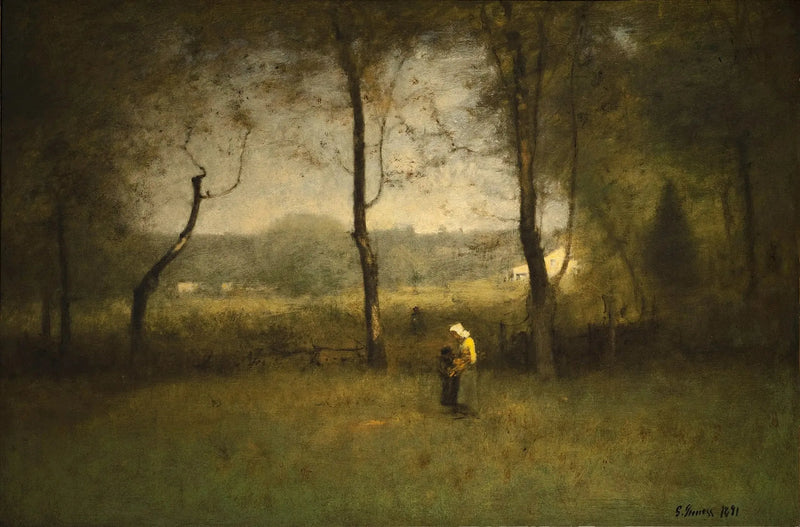 Odun Toplayıcılar, Bir Sonbahar Öğleden Sonra - George Inness