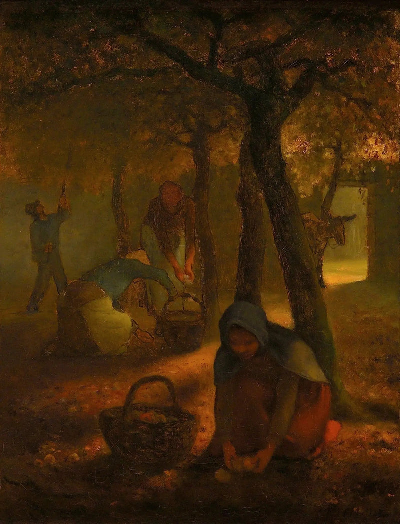 Elma Toplayıcılar - Jean-François Millet