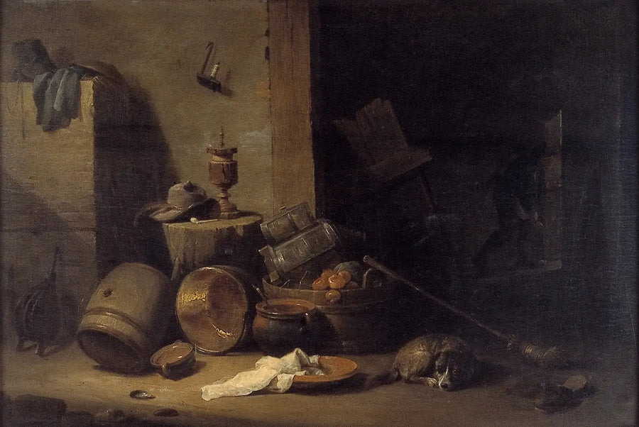 Mutfak - oda - David Teniers le Jeune