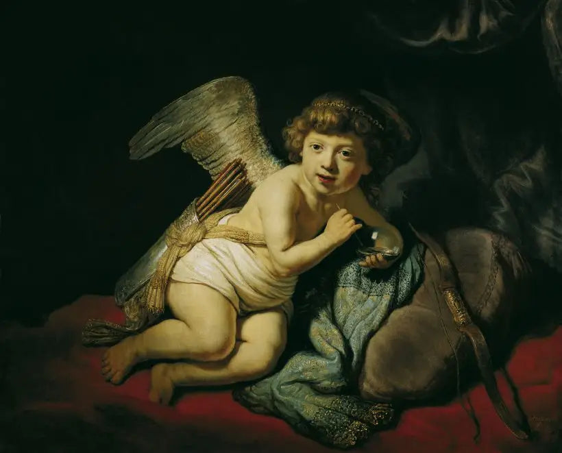 Sabun Köpüğündeki Cupid - Rembrandt