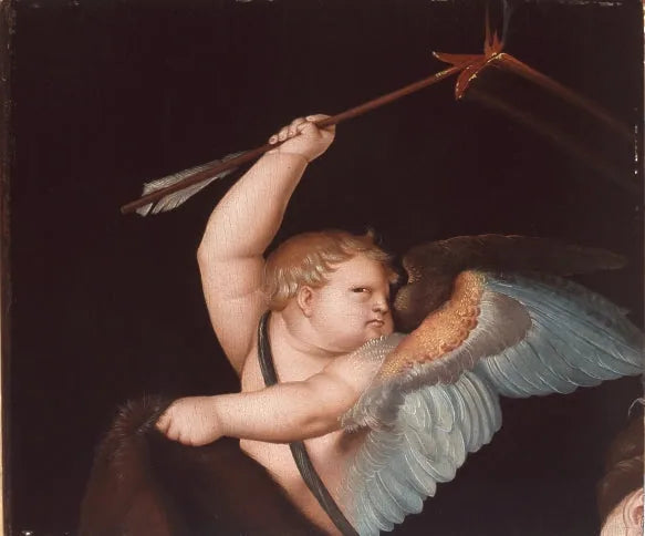 Aşık ile Alevli Ok - Hans Baldung Grien