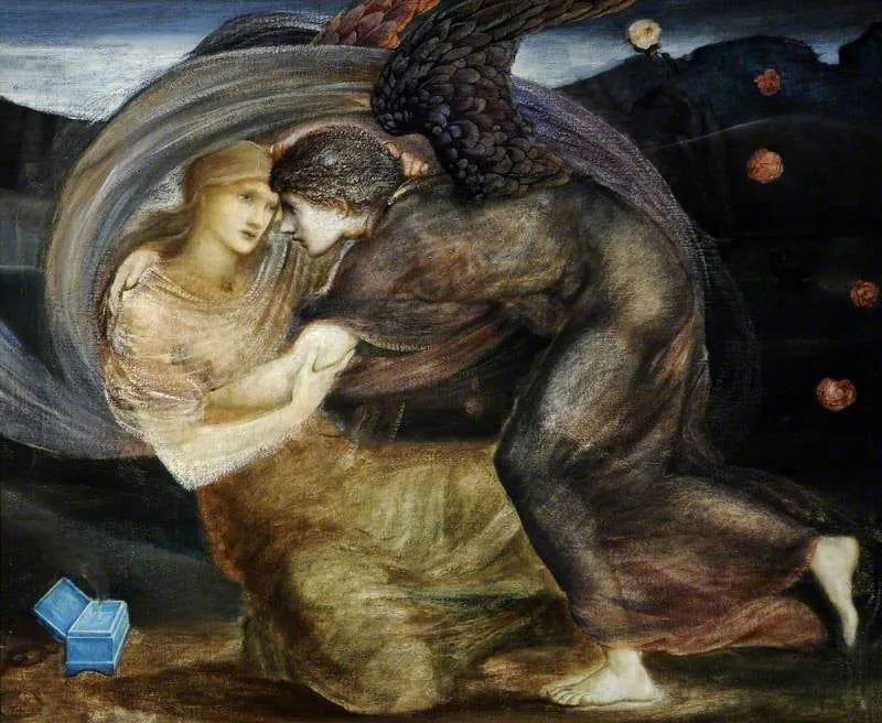 Aşk Tanrısı Psyché'yi Serbest Bırakan Cupid - Edward Burne-Jones