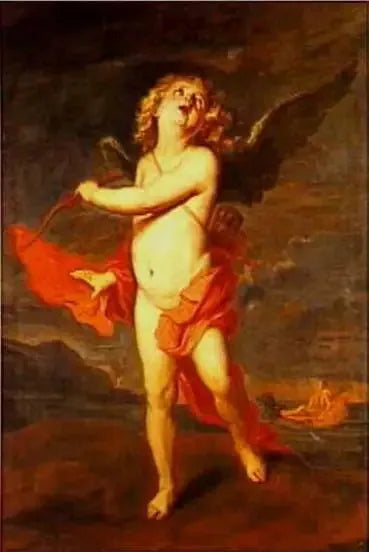 Kupidon ve Neptün - Antoine van Dyck