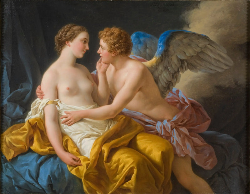 Cupidon ve Psyche - Louis Jean François Lagrenée