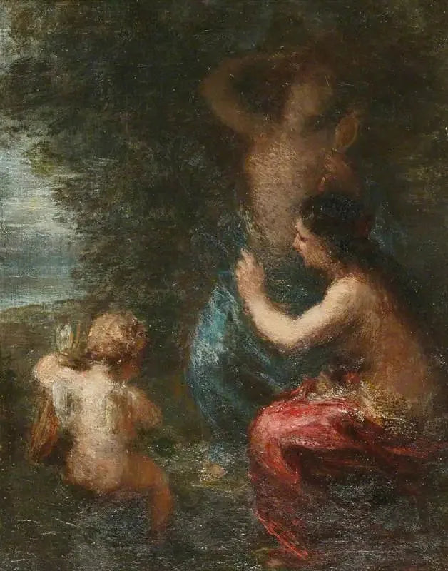 Cupidon ve Venüs - Henri Fantin-Latour