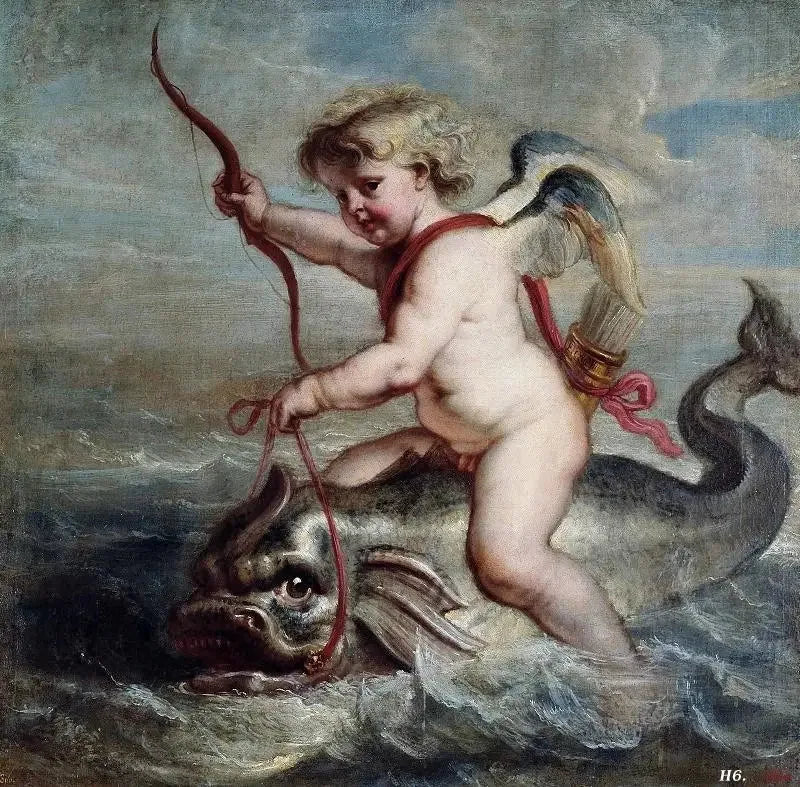 Aşıklar ve Yunus Üzerinde - Peter Paul Rubens