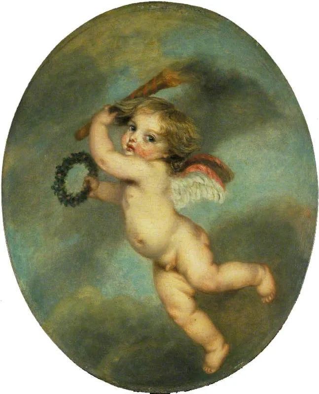 Uçan Aşık ve Meşale - Jean-Baptiste Greuze