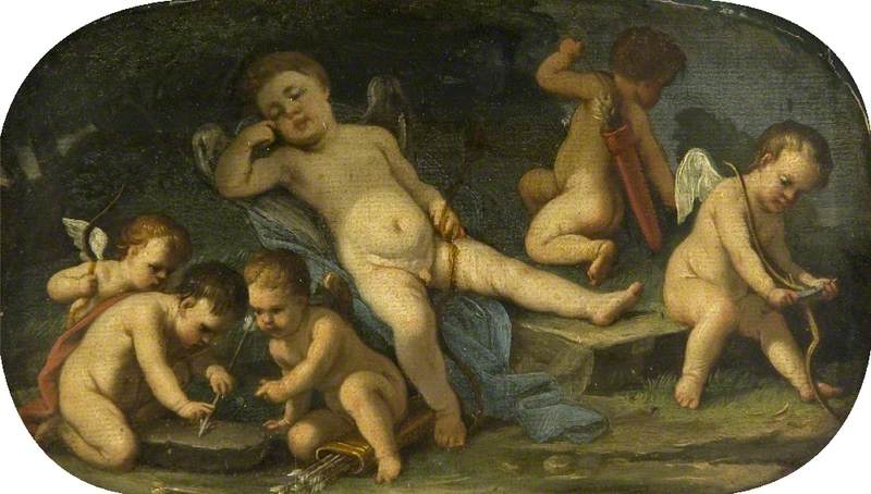Aşkta Kupidonlar - Luca Giordano