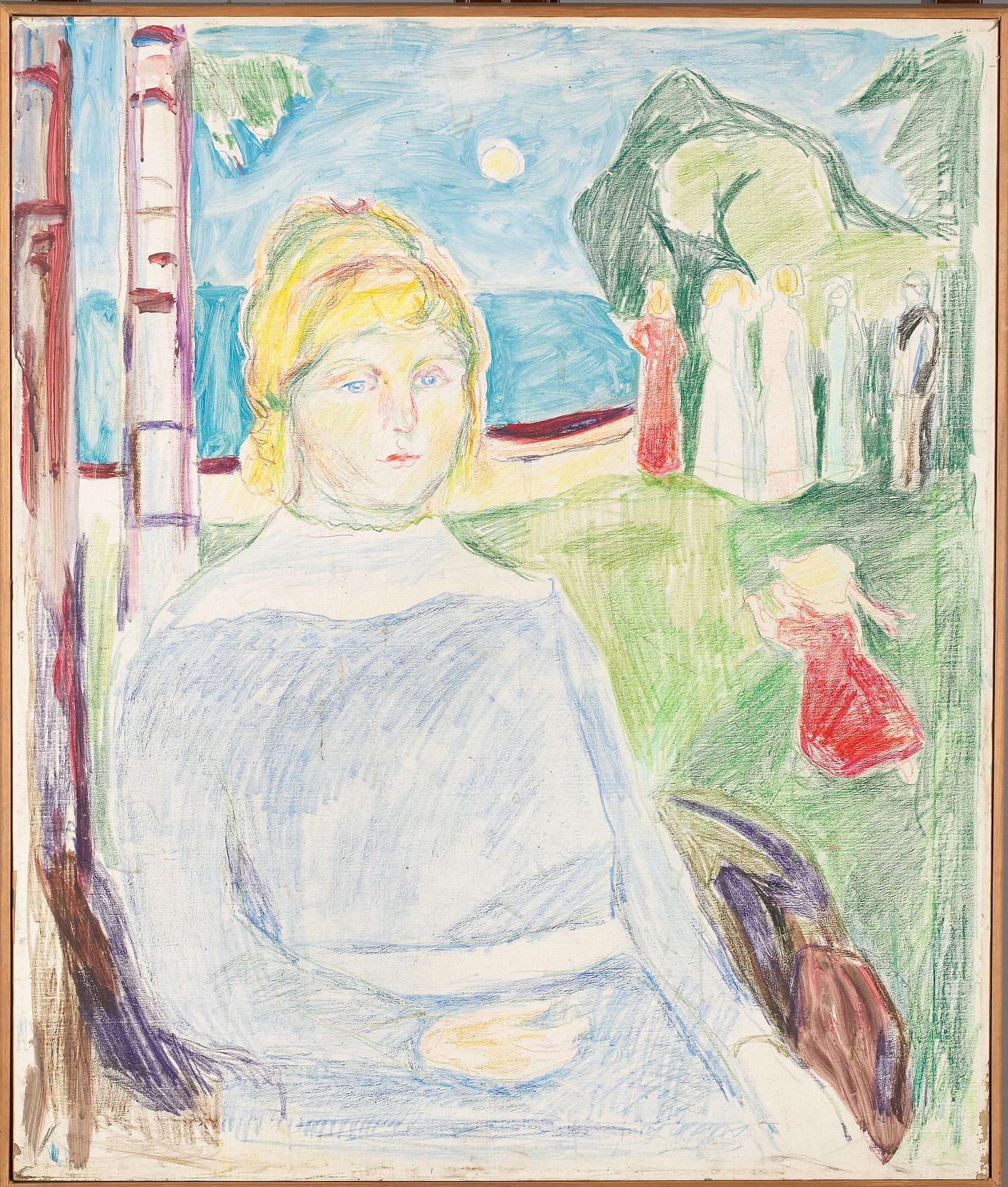 Reproduction du tableau « Dagny Konow - Edvard Munch » par Alpha Reproduction en peinture à l’huile