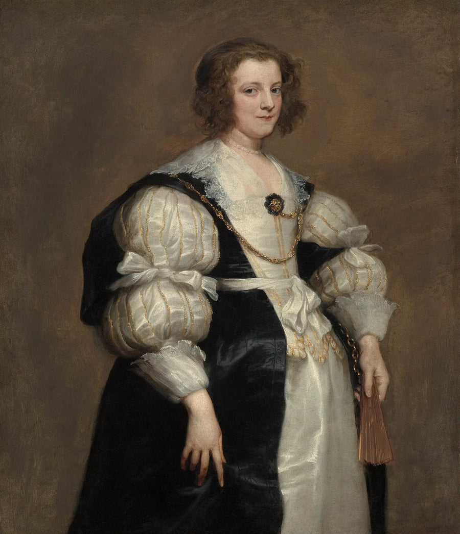 Fırfırlı Kadın - Antoine van Dyck