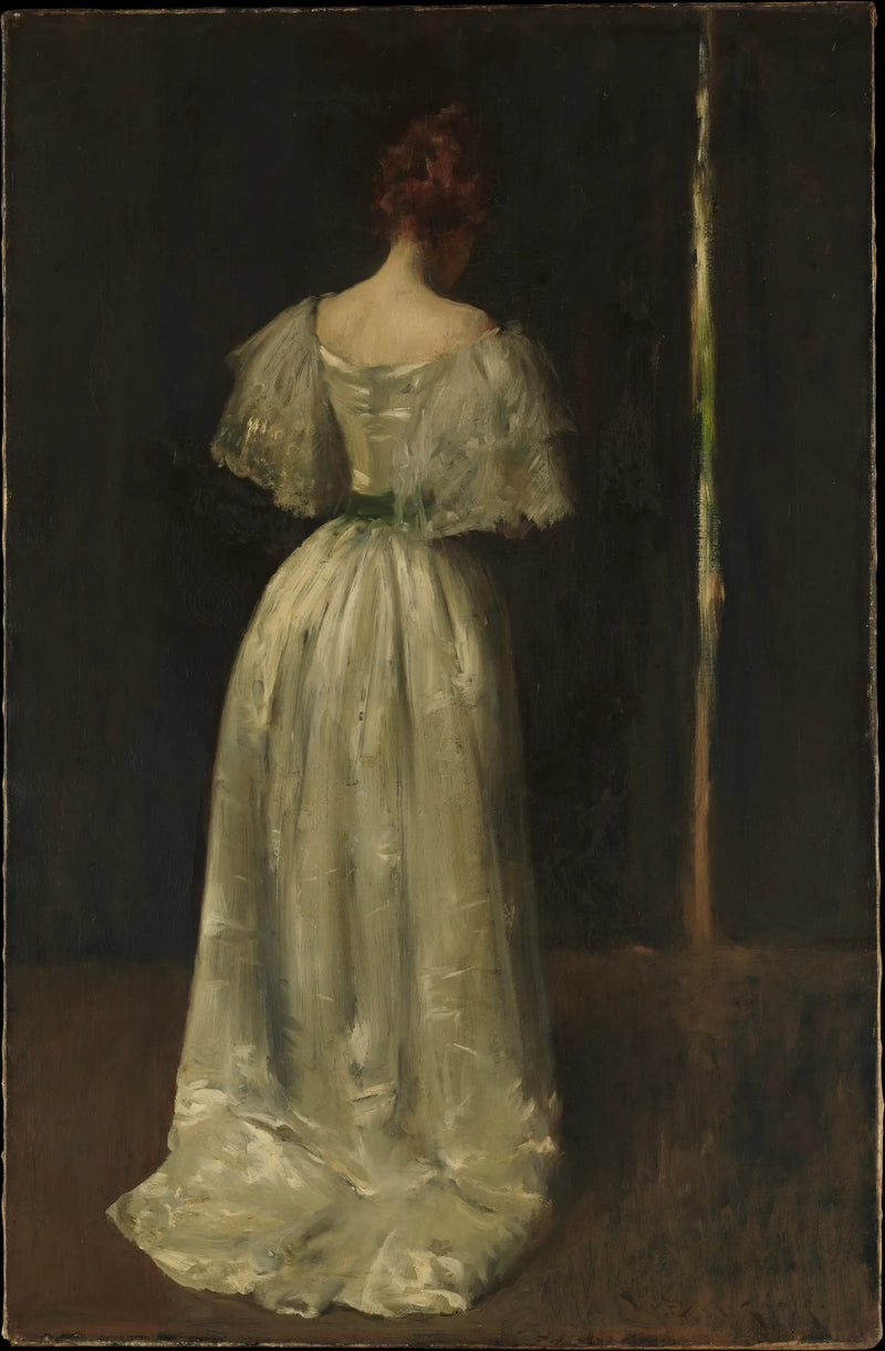 17. yüzyıl kadın portresi - William Merritt Chase