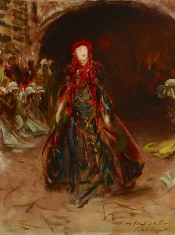 Dame Ellen Terry (1847-1928) William Shakespeare'ın 