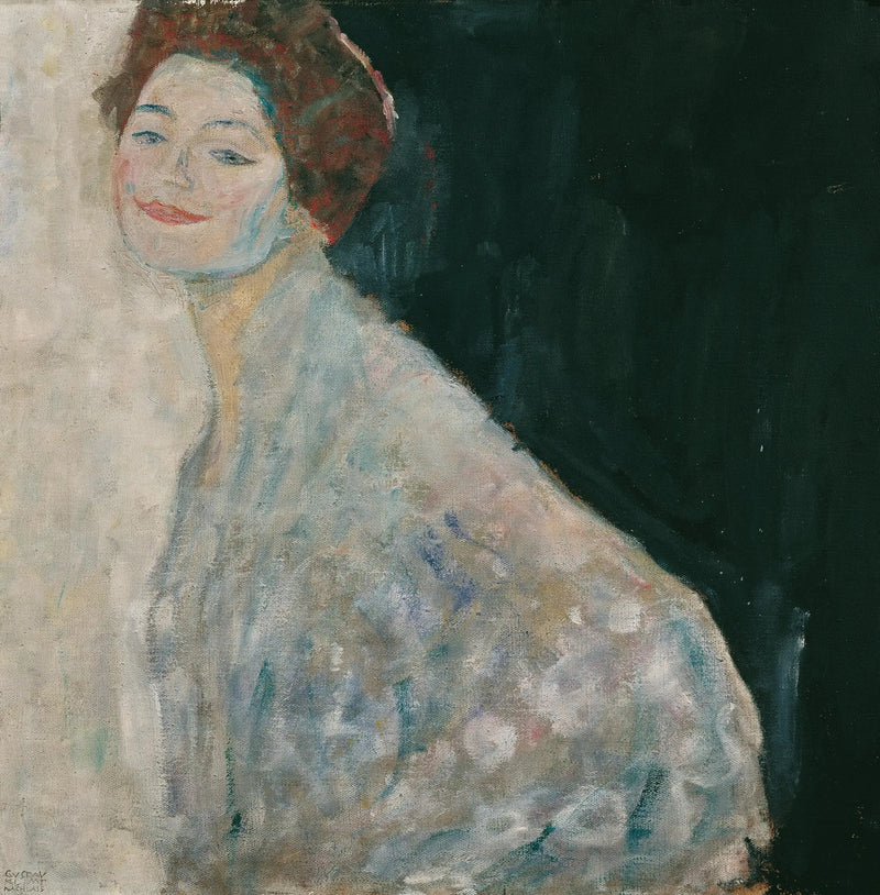 Beyaz Elbise Giymiş Kadın - Gustav Klimt
