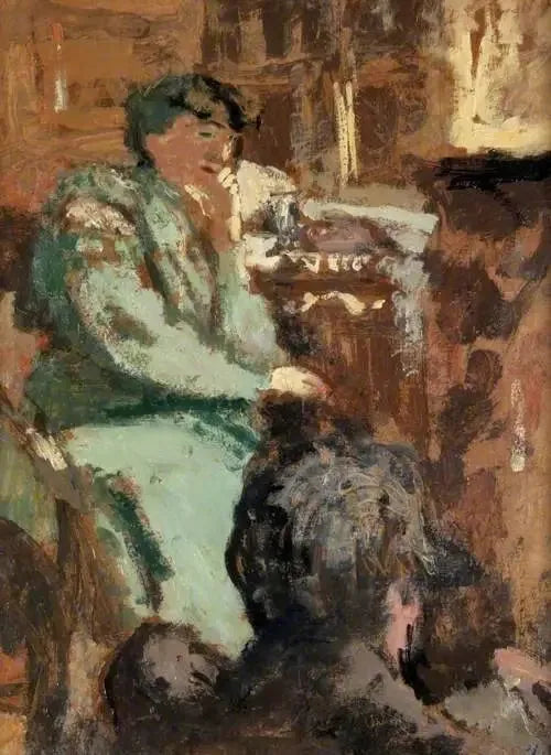 Yeşil Kadın - Édouard Vuillard
