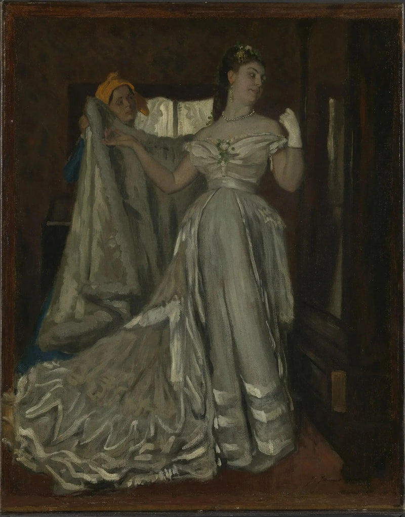 Dame ve Hizmetçi - James Tissot