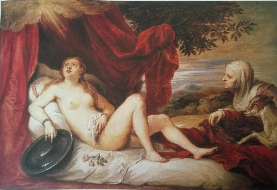 Danaé veya Égine - David Teniers genç