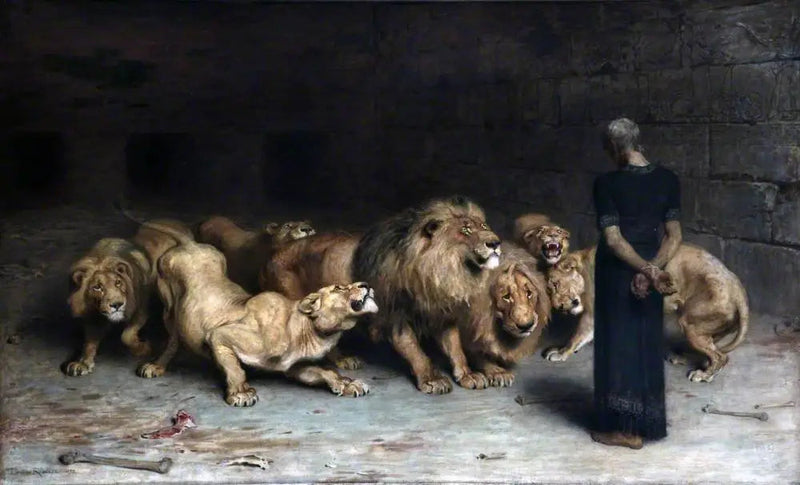 Daniel Aslanlar Çukurunda - Briton Rivière