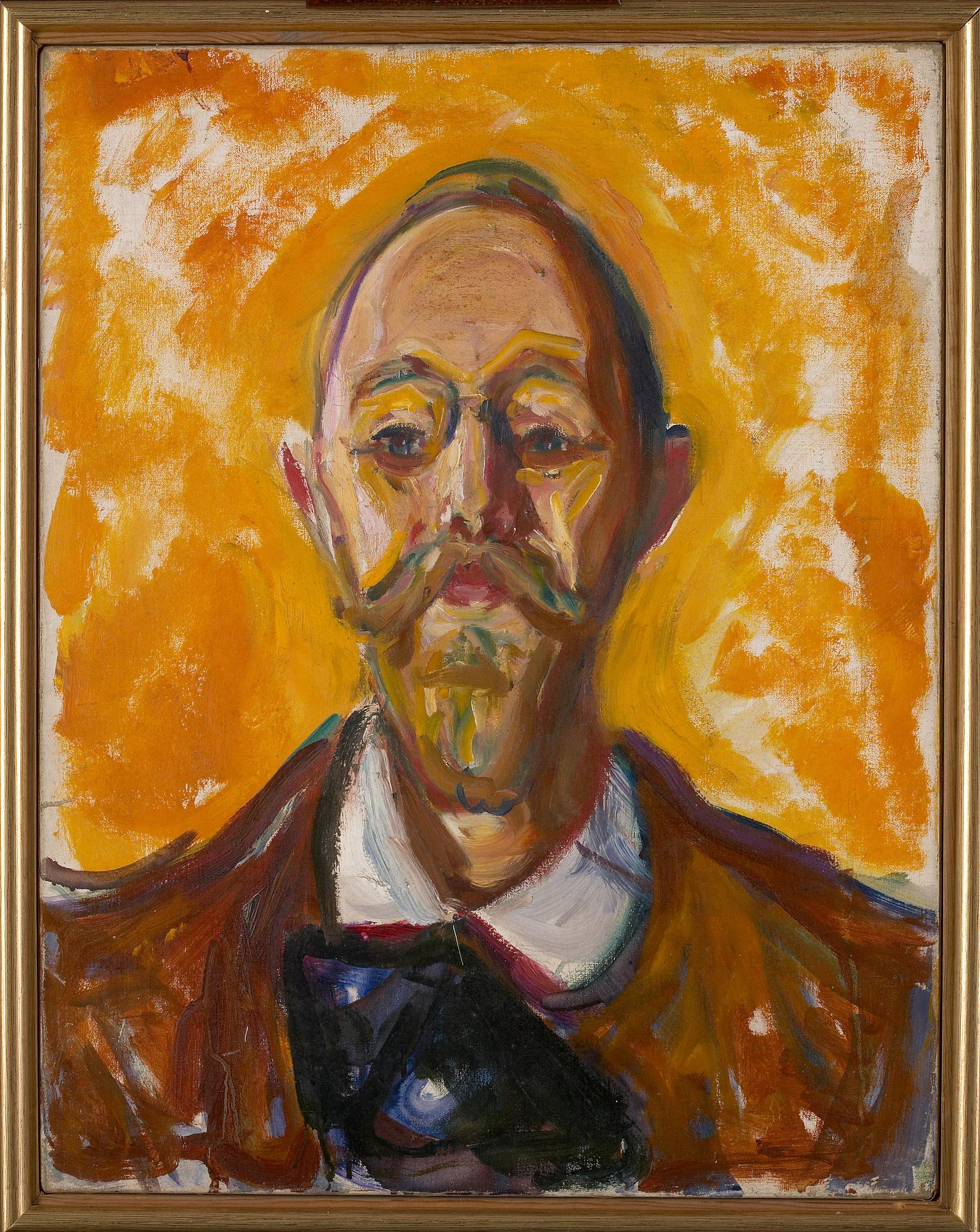 Reproduction du tableau « Daniel Jacobsen - Edvard Munch » par Alpha Reproduction en peinture à l’huile