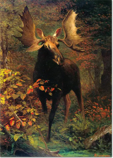 Dans la forêt - Albert Bierstadt - Alpha Reproduction