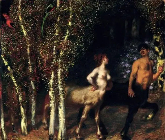 Büyülü Ormanda - Franz von Stuck