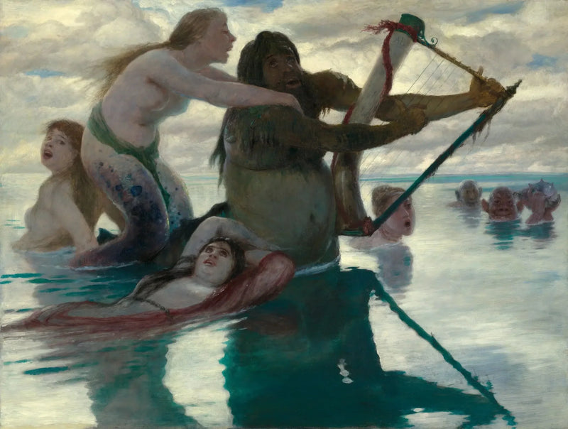 Denizde - Arnold Böcklin