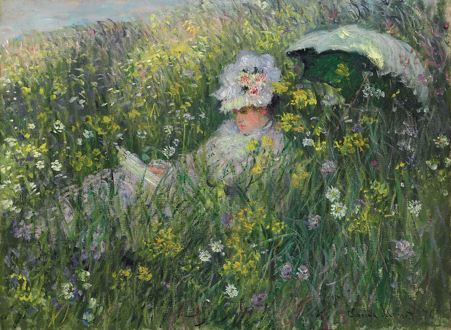 Çayırda W405 - Claude Monet