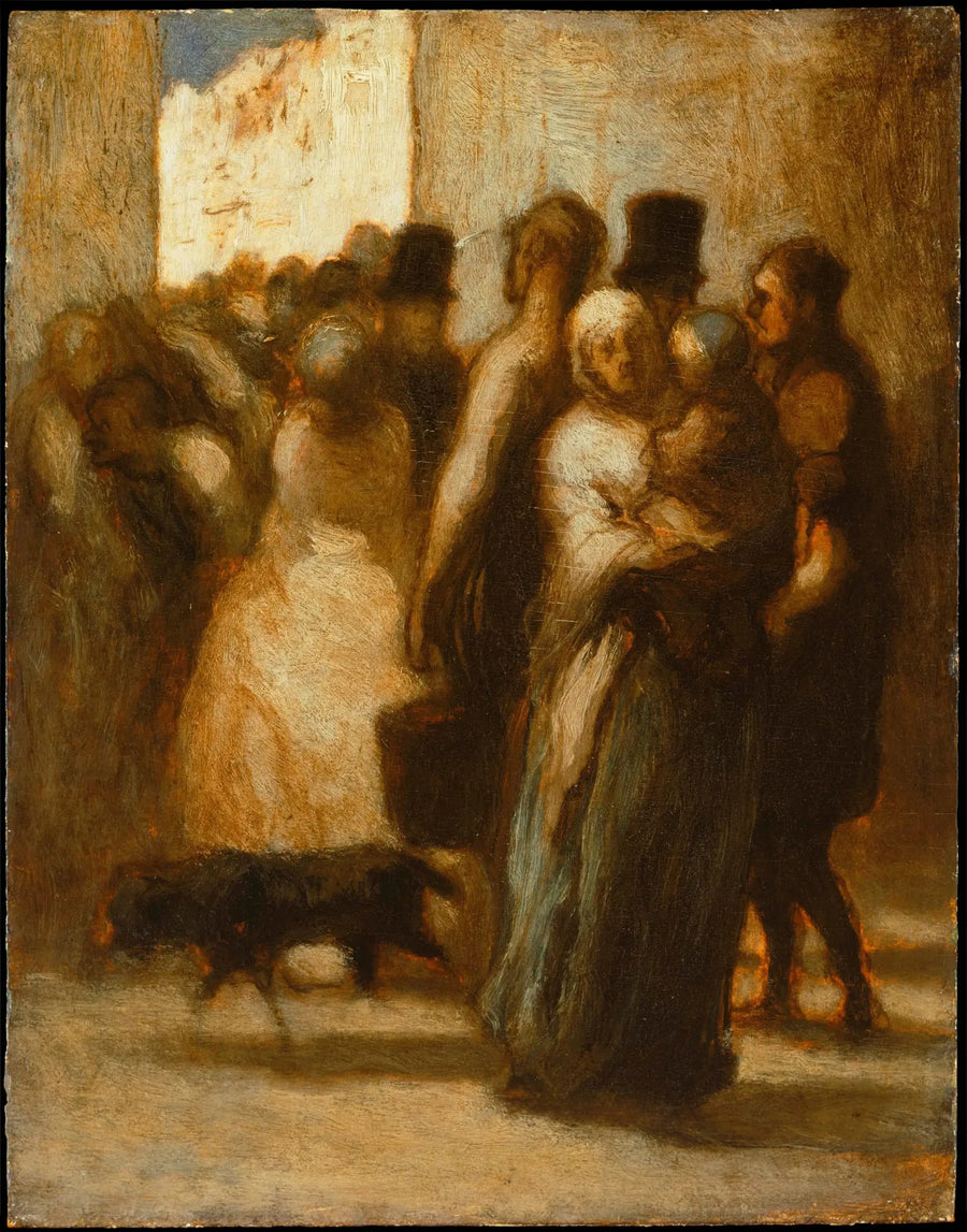 Sokakta - Honoré Daumier