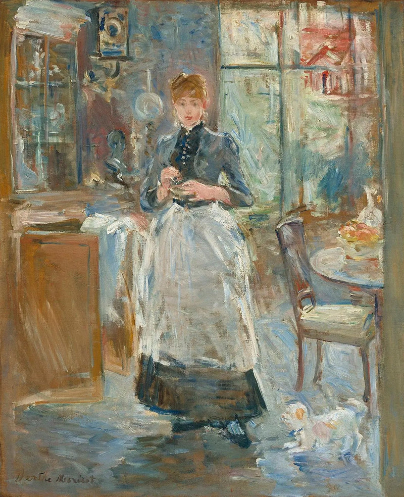 Yemek odasında - Berthe Morisot
