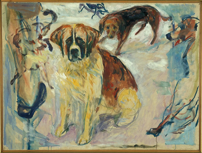 Köpek Barınağında - Edvard Munch