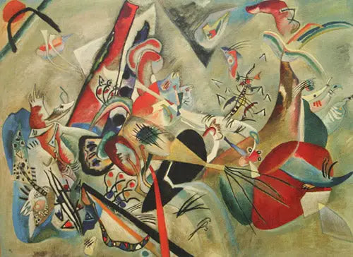 Gri İçinde - Vassily Kandinsky