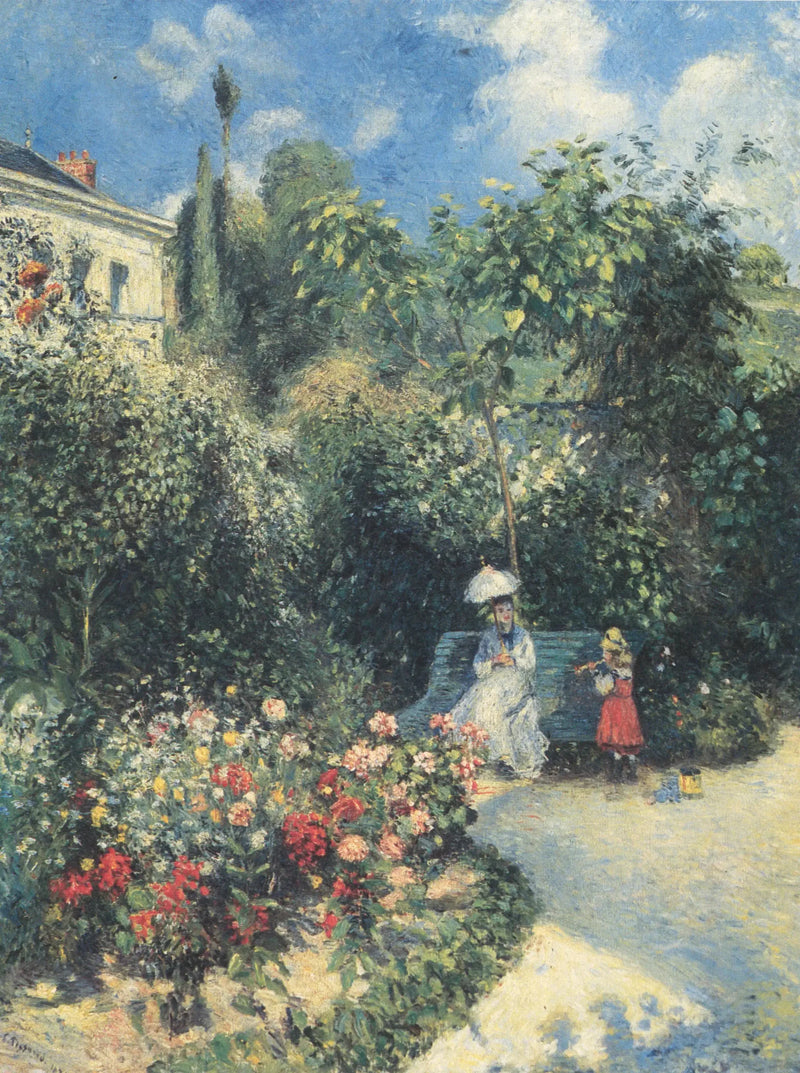 Mathurins Bahçesi, Pontoise - Camille Pissarro