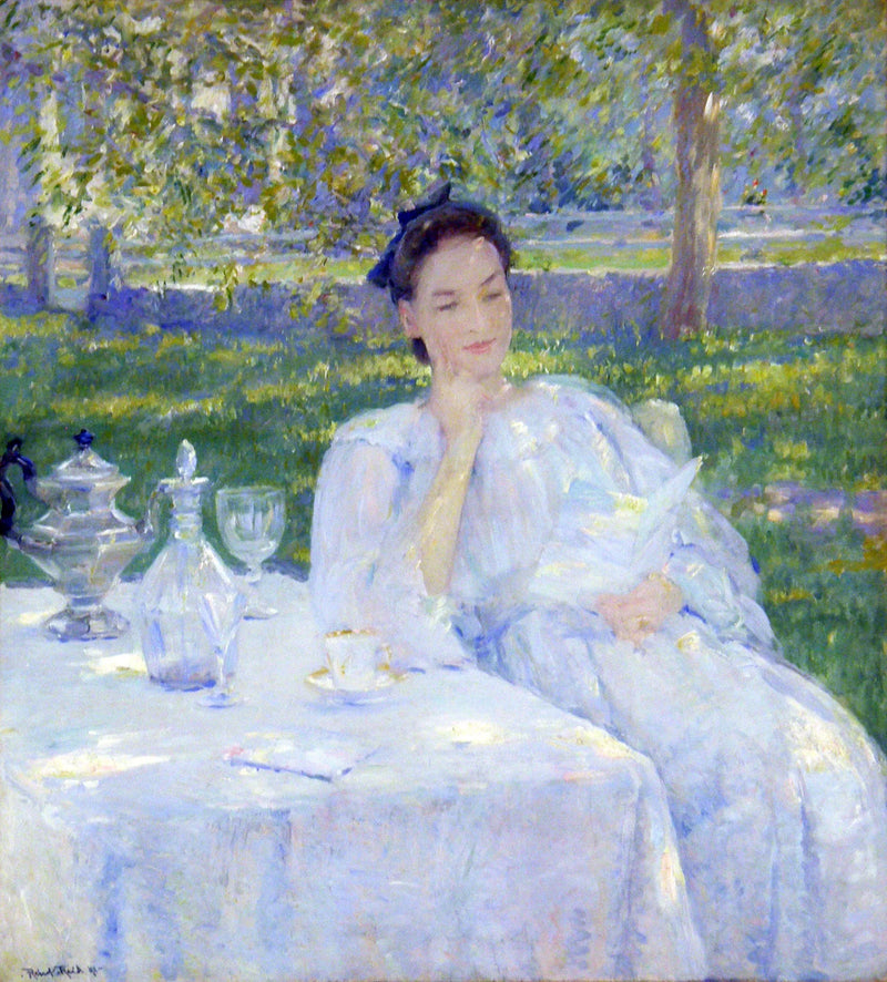 Bahçede - Robert Lewis Reid