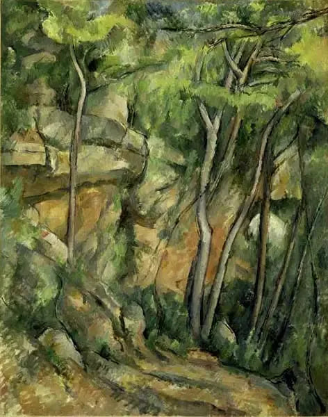 Château Noir Parkında - Paul Cézanne