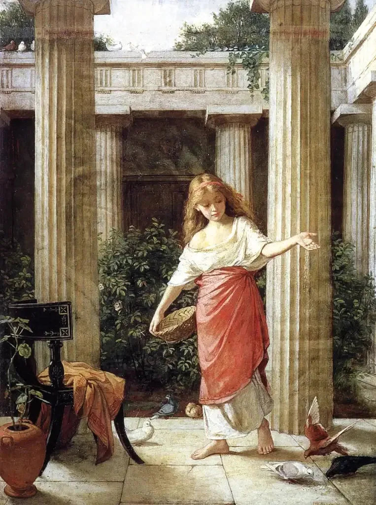 Peristilde - John William Waterhouse
