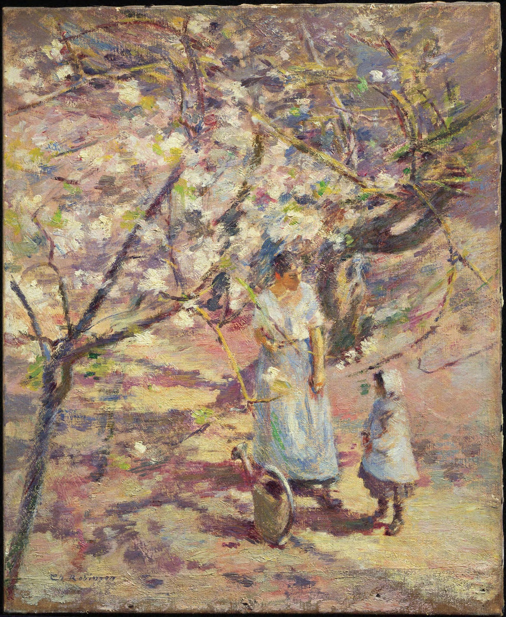 Dans le verger - Theodore Robinson - Alpha Reproduction