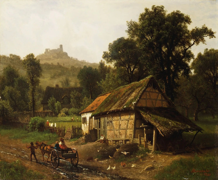 Sıradağlarda - Albert Bierstadt