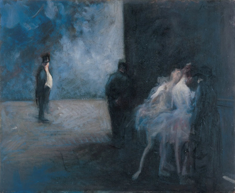 Sahne Arkasında – Mavi Senfoni - Jean-Louis Forain